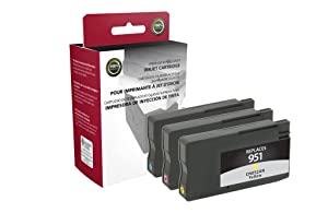 Clover imaging group CLOVER CIG118192 CIG HP #951 Cyan, Magenta, Yellow Ink Cartridges Multi-Pack
