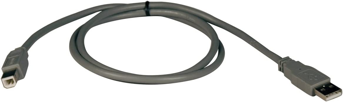 Tripp Lite USB 2.0 Hi-Speed A/B Cable (M/M) 3-ft. (U021-003)