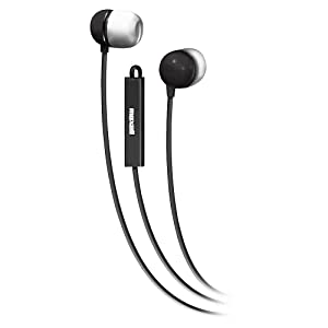 Maxell 190300 In Ear Bud With Mic Black