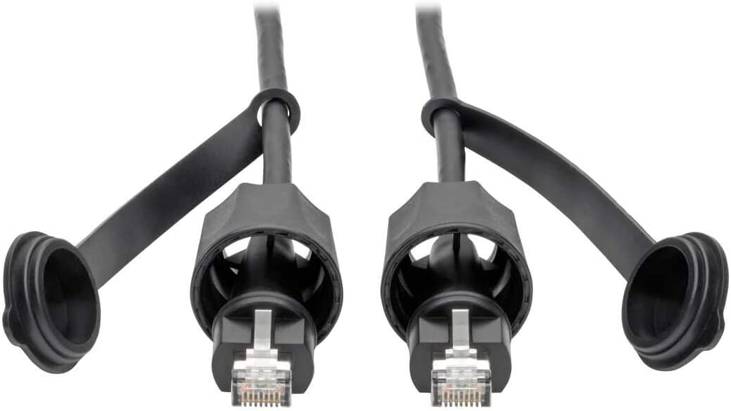 TRIPP LITE CAT5E/Cat6 Patch Cable RJ45 CMX Outdoor Industrial, 10' (N206-PC10-IND)