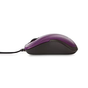 Verbatim Silent Corded Optical Mouse – Purple
