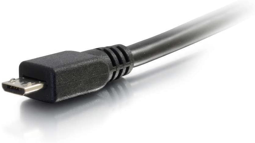 C2g/ cables to go C2G USB Cable, Micro USB Cable, USB 2.0 Cable, USB A to B Cable, 9.84 Feet (3 Meters), Black, Cables to Go 27366 Black 9.8 Feet USB A Male to Micro B Male