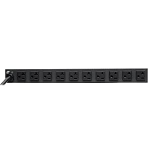 Tripp Lite Isobar 12-Outlet Network Server Surge Protector, 15 ft. Cord w/5-20P Plug, 3840 Joules, 1U Rack-Mount, Metal, & $25,000 INSURANCE (IBAR12-20ULTRA) 20A + Isobar Surge Protection Single