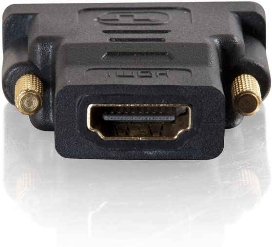 C2g/ cables to go C2G 40746 Velocity DVI-D Male to HDMI Female Inline Adapter, Black DVI Male to HDMI Female
