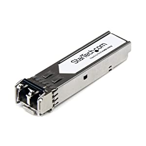 StarTech.com Brocade 10G-SFPP-LR Compatible SFP+ Module - 10GBASE-LR - 10GbE Single Mode Fiber SMF Optic Transceiver - 10GE Gigabit Ethernet SFP+ - LC 10km - 1310nm - DDM (10G-SFPP-LR-ST)