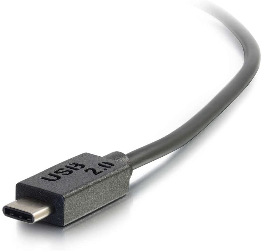 C2g/ cables to go C2G USB Cable, USB 2.0 Cable, USB C to A Cable, Black, 6 Feet (1.82 Meters), Cables to Go 28871 6 Feet Type C Male to A Male