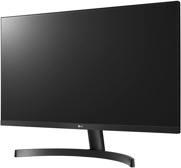 LG 24MK600M-B 24'' Full HD (1920 x 1080) IPS Display with 3-Side Virtually Borderless Design and Radeon FreeSync Technology and Dual HDMI, Black 23.8 Inches