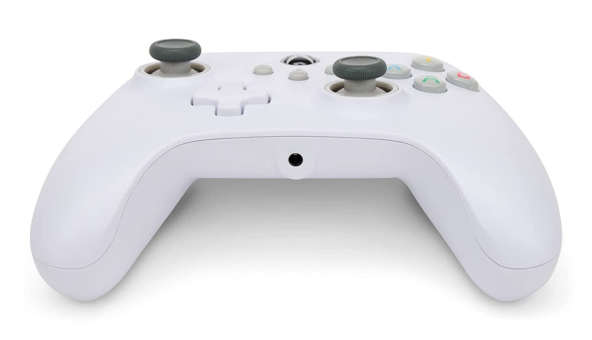 PowerA Wired Controller for Xbox Series X|S - White, gamepad, wired video game controller, gaming controller, works with Xbox One - Xbox Series X White/Black