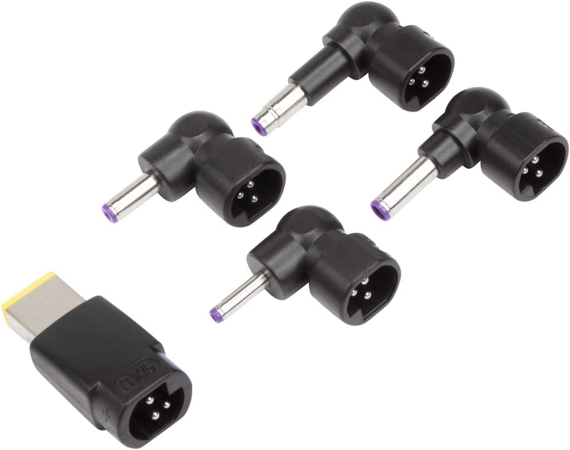 Targus 65W AC Ultra-Slim Universal Laptop Charger with 6-Foot Cable, Includes 5 Power Tips Compatible with Major Brands: Acer, ASUS, HP, Compaq, Lenovo, Samsung (APA92US)