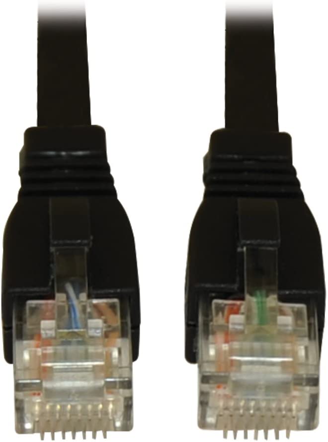 Tripp Lite Cat5e 350MHz Molded Patch Cable (RJ45 M/M) - Black, 5-ft.(N002-005-BK) 5 feet Black