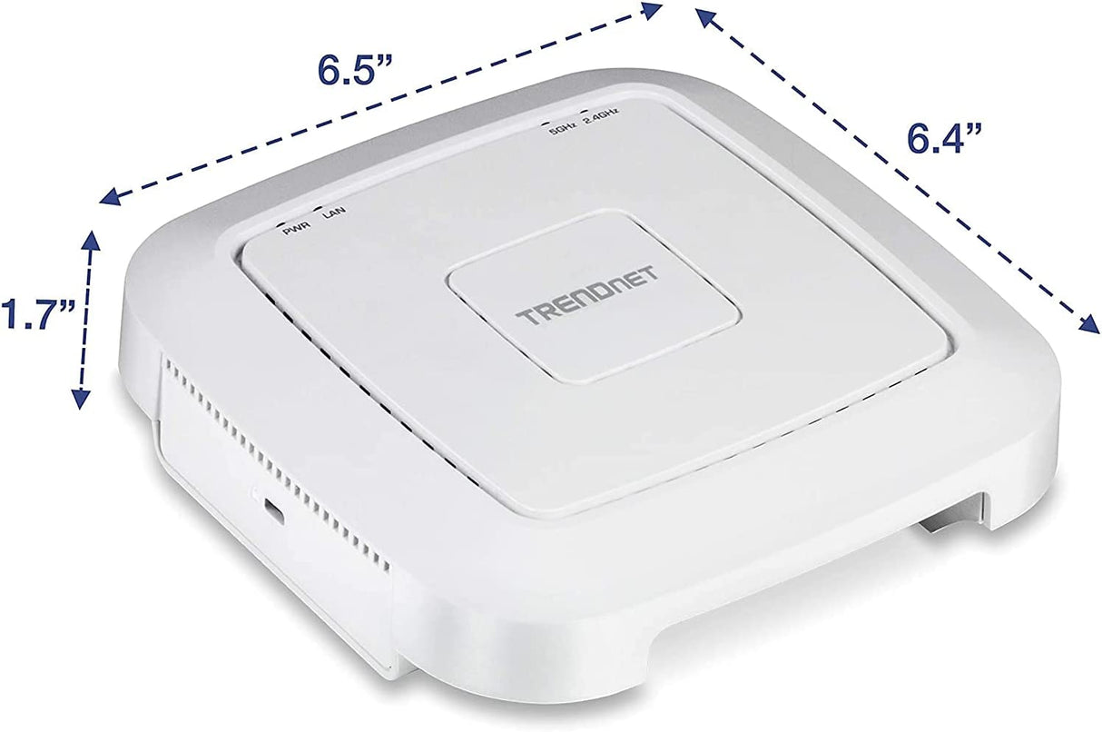TRENDnet TEW-821DAP IEEE 802.11ac 1.17 Gbit/s Wireless Access Point - ISM Band - UNII Band - 2.40 G