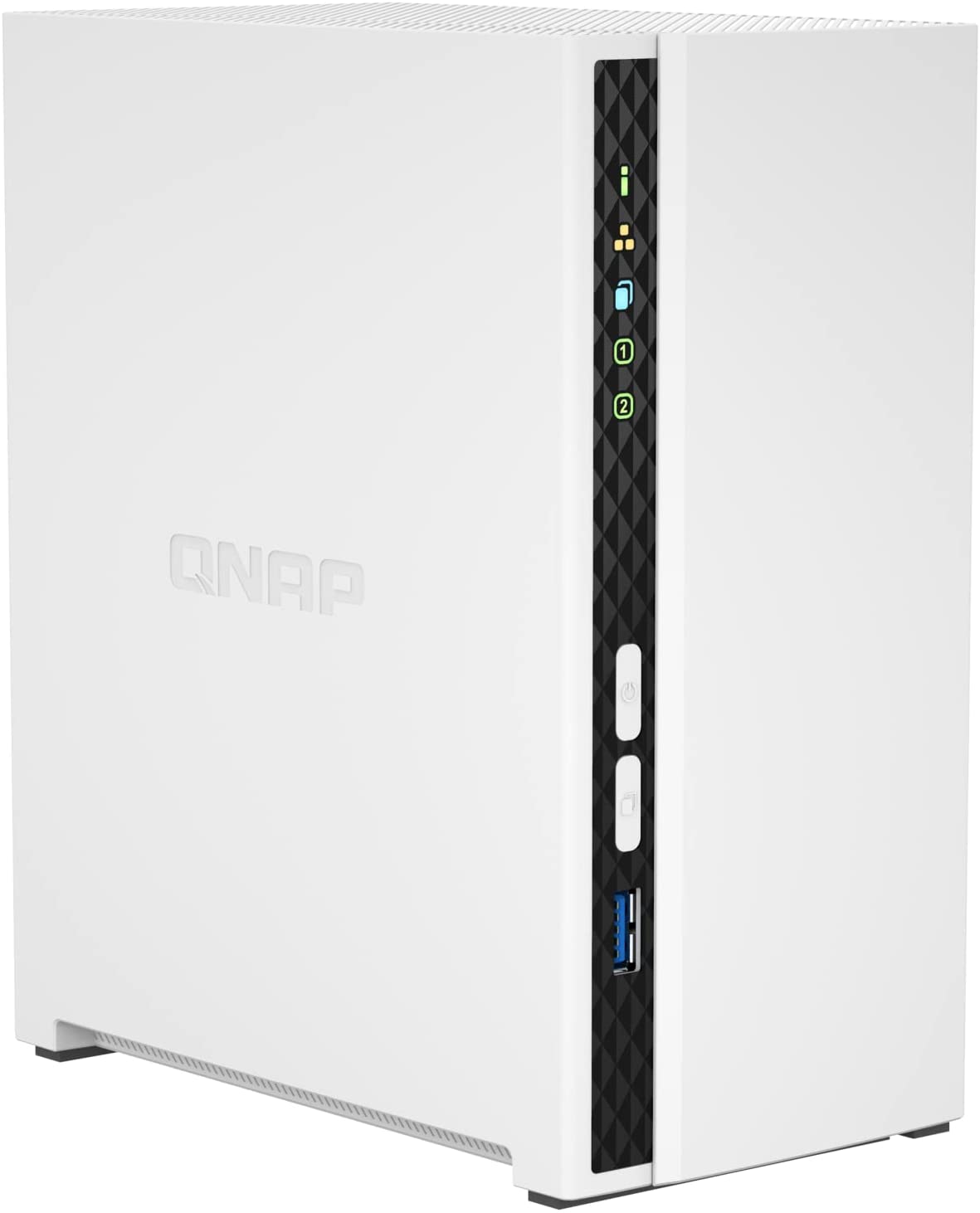 QNAP TS-233-US 2 Bay Affordable Desktop NAS with ARM Cortex-A55 Quad-core Processor and 2 GB DDR4 RAM (Diskless) 2 Bay NAS TS-x33