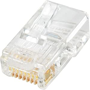 Belkin RJ45 Modular Connector Kit For 10BT Patch Cable (100 Pack) 100-Pack