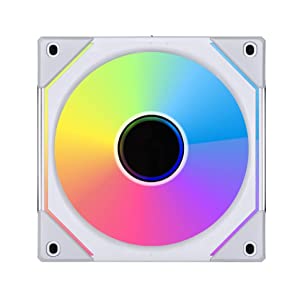 Lian Li UNI Fan SL-INF 120 RGB Infinity Mirror ARGB Fan 120mm White 1-Pack