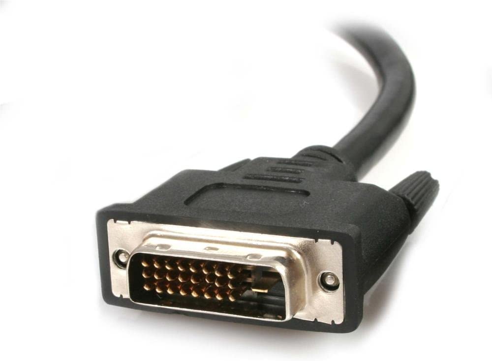 StarTech.com 6 ft DVI-I Male to DVI-D Male and HD15 VGA Male Video Splitter Cable - DVI to VGA Connector - 6ft DVI to VGA Cable (DVIVGAYMM6)