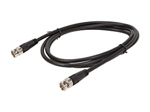 C2g/ cables to go C2G 40027 75 OHM BNC Cable, Black (12 Feet, 3.65 Meters)