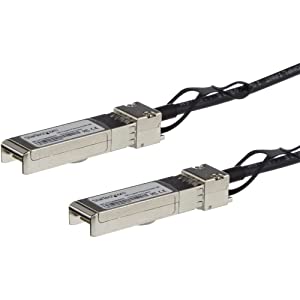 StarTech.com Juniper EX-SFP-10GE-DAC-3M Compatible 3m 10G SFP+ to SFP+ Direct Attach Cable Twinax - 10GbE SFP+ Copper DAC 10 Gbps Low Power Passive Mini GBIC/Transceiver Module DAC (EXSFP10GEDA3)
