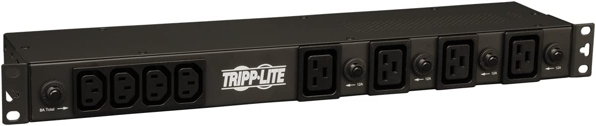 Tripp Lite Basic PDU, 30A, 20 Outlets (16 C13 & 4 C19), 200/208/240V, L6-30P Input, 15' Cord, 1U Rack-Mount Power, 5 Year Warranty (PDU1230) Basic (20 Outlet) Outlet