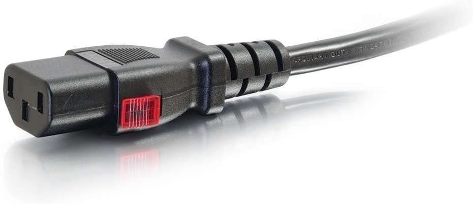 C2g/ cables to go C2G/Cables to Go 10360 Locking C14 to C13 10A 250V Power Cord, Black (6 Feet)