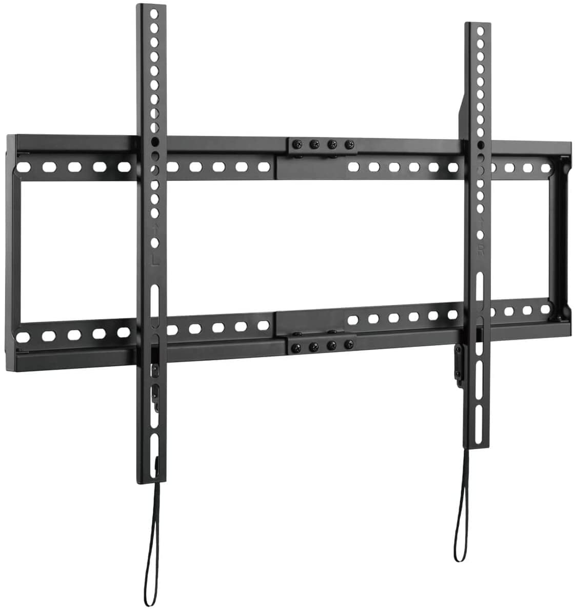 Tripp Lite Fixed 37 to 80 inch TV/Monitor Wall Mount, VESA-Compliant, Horizontal Adjustable Mounting Rails, Flat or Curved Displays, Heavy-Duty Steel, 5-Year Warranty (DWF3780X) 37-80 in. Displays