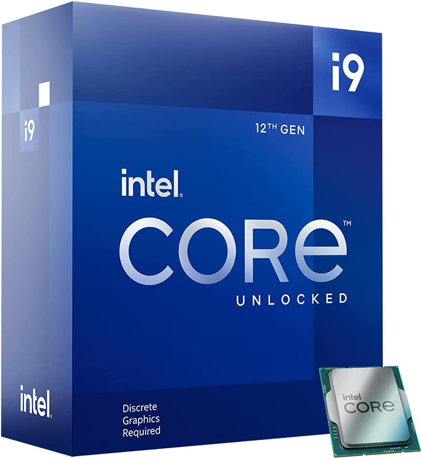 Intel Core i9-12900KF Desktop Processor 16 (8P+8E) Cores up to 5.2 GHz Unlocked LGA1700 600 Series Chipset 125W CPU Core i9-12900KF