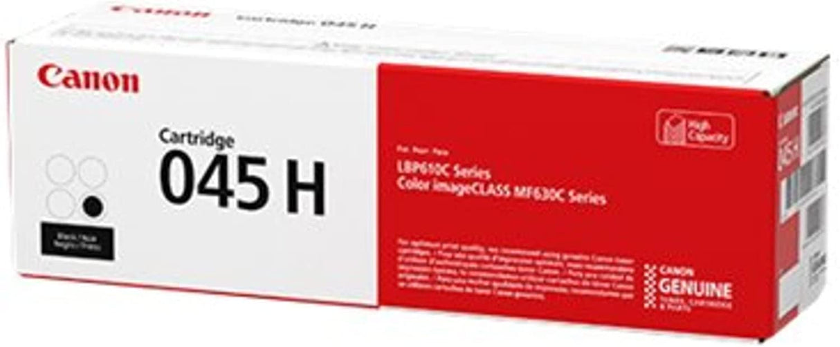 Canon 045H High-Yield Black Toner Cartridge