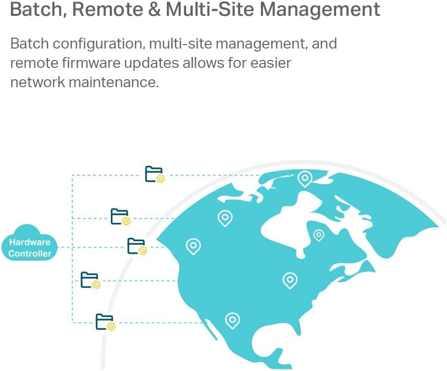 TP-Link Omada Hardware Controller | SDN Integrated | 2 Gigabit Port + 1 USB 3.0 Port | Manage Up to 500 Devices | Easy & Intelligent Network Monitor & Maintenance | Cloud Access & Omada App (OC300)