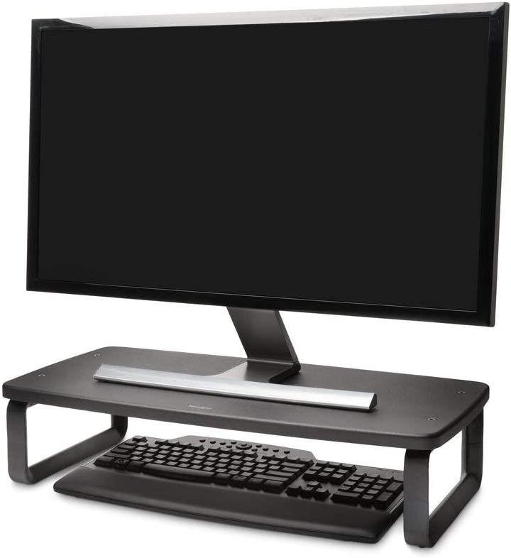 Kensington SmartFit Extra Wide Monitor Stand (K52797WW), Black, 2" x 24" x 11.8" Black 2" x 24" x 11.8" Plus Wide