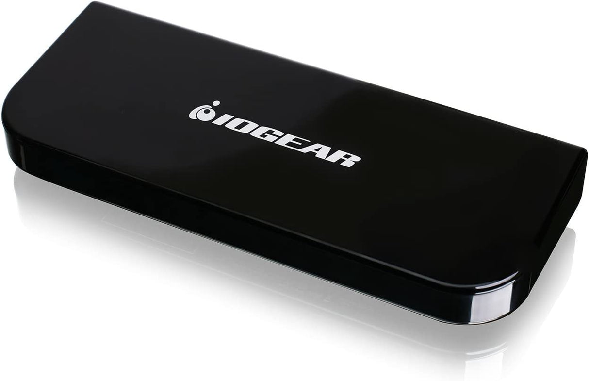 IOGEAR USB 3.0 9 in 1 Universal Docking Station - Dual Monitor with HDMI n DVI/VGA - 2 x USB 3.0 - 4 x USB 2.0 - Gigabit Ethernet - 3.5mm Audio Out - Laptop - Ultrabook -PCs - Mac - More - GUD300