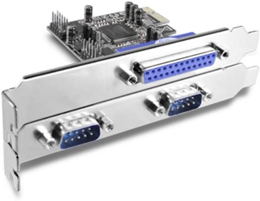Vantec PCIe 2 Serial & 1 Parallel Host Card (UGT-PCE2S1P) 2 Serial, 1 Parallel