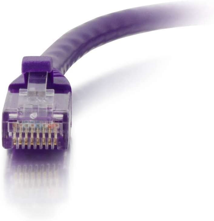 C2g/ cables to go Patch Cable - Rj-45 (M) - Rj-45 (M) - 5 Ft - (Cat 6) - Purple 5 Feet/ 1.52 Meters Purple