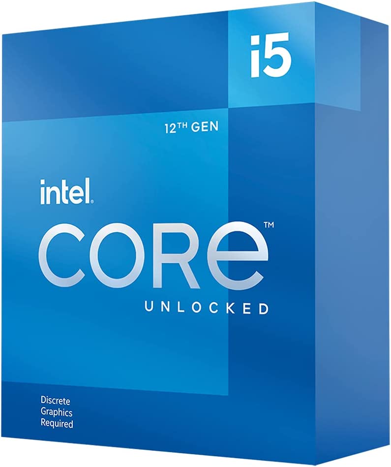 Intel Core i5-12600KF Desktop Processor 10 (6P+4E) Cores up to 4.9 GHz Unlocked LGA1700 600 Series Chipset 125W