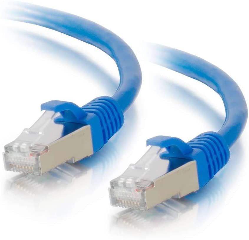 C2g/ cables to go C2G 00677 Cat6a Cable - Snagless Shielded Ethernet Network Patch Cable, Blue (6 Feet, 1.82 Meters) 6ft Shielded Blue