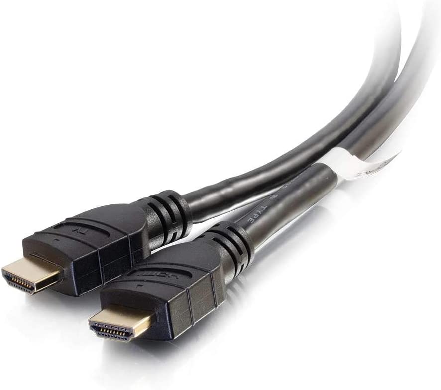 Ortronics inc C2G 41414 4K Active High Speed HDMI Cable, 4K 60Hz, in-Wall CL3-Rated, Black (35 Feet, 10.66 Meters)