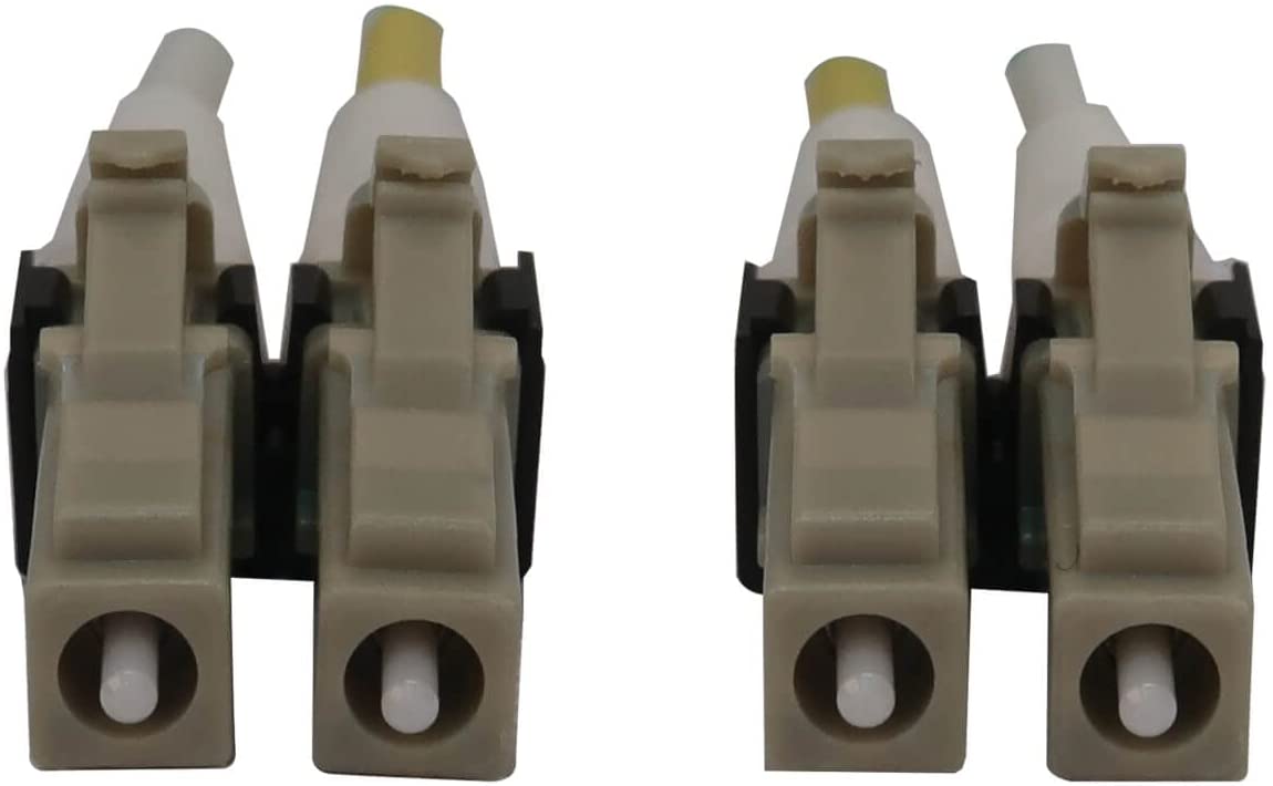 Tripp Lite Switchable Fiber Cable, 400G Duplex Multimode 50/125 OM3 (LC Duplex-PC/LC Duplex-PC), Round LSZH Jacket, Aqua, 5 Meters / 16.4 Feet, Lifetime Limited Manufacturer's Warranty (N820X-05M) 16.4 ft / 5M