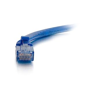 C2g/ cables to go C2G 03976 Cat6 Cable - Snagless Unshielded Ethernet Network Patch Cable, Blue (8 Feet, 2.43 Meters) UTP 8 Feet/ 2.43 Meters Blue