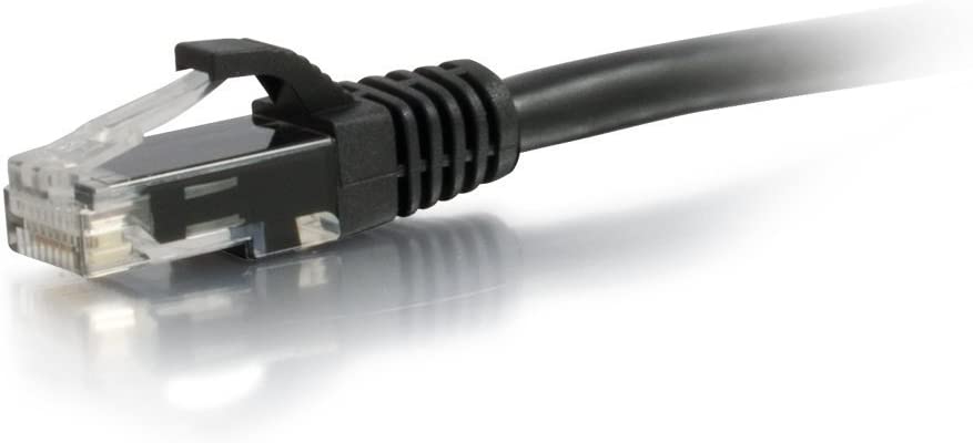 Ingram micro 8 ft Cat6 Snagless UTP Unshielded Network Patch Cable - Black