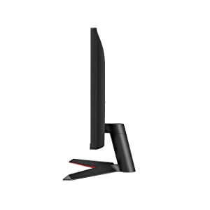 LG 24MP60G-B 24" Full HD (1920 x 1080) IPS Monitor with AMD FreeSync and 1ms MBR Response Time, and 3-Side Virtually Borderless Design - Black 24 Inches