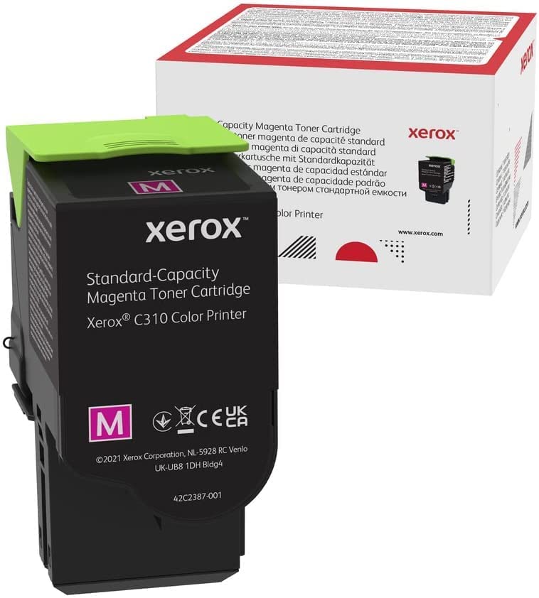 Xerox C310 Standard Yield Magenta Toner Cartridge (2,000 Yield) (Use & Return)