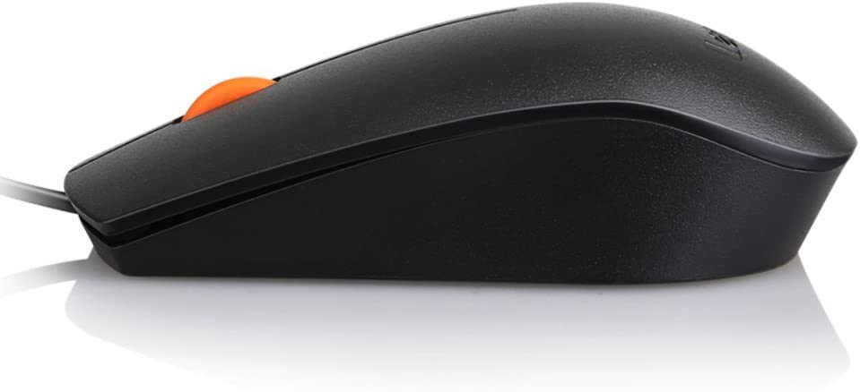 Lenovo GX30M39704 300 - Mouse - Right And Left-Handed - Wired - Usb - For 320 Touch-15, 320-14, 320-17, 520-22, 520-24, 520-27, 720-18, Legion Y520-15, V110-15 black Full Size USB Black