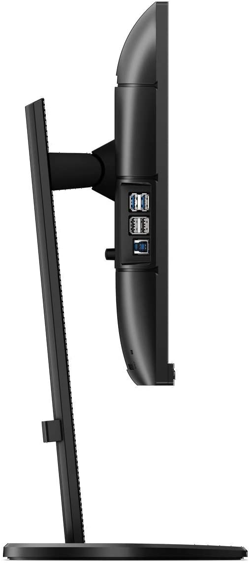 Philips 241B8QJEB 24" Frameless Monitor, Full HD IPS, USB 3.0 hub, Built-in Speakers, VESA, Height Adjustable Stand, TCO Edge, 4Yr Advance Replacement Warranty