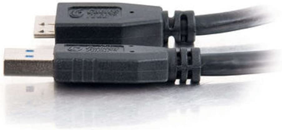 C2g/ cables to go C2G USB Cable, USB 3.0 Cable, USB A to Mirco USB B Cable, 3.28 Feet (1 Meter), Black, Cables to Go 54176 USB A Male to Micro B Male 3.3 Feet