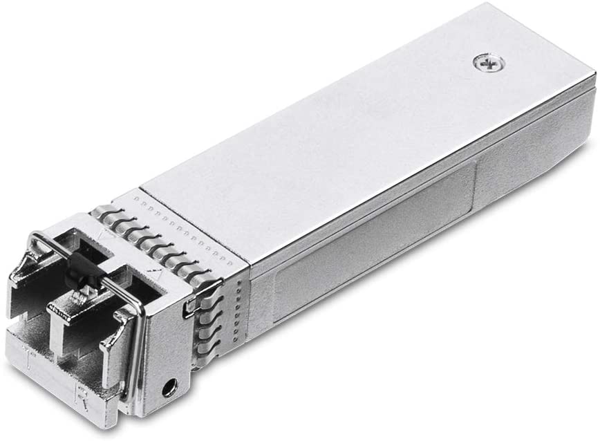 TP-Link TL-SM5110-SR | 10G-SR SFP+ LC Transceiver, Multi-Mode SFP Module| Plug and Play | LC/UPC interface | Hot Pluggable | Up to 300m/33m distance | Support SFP+MSA & DDM