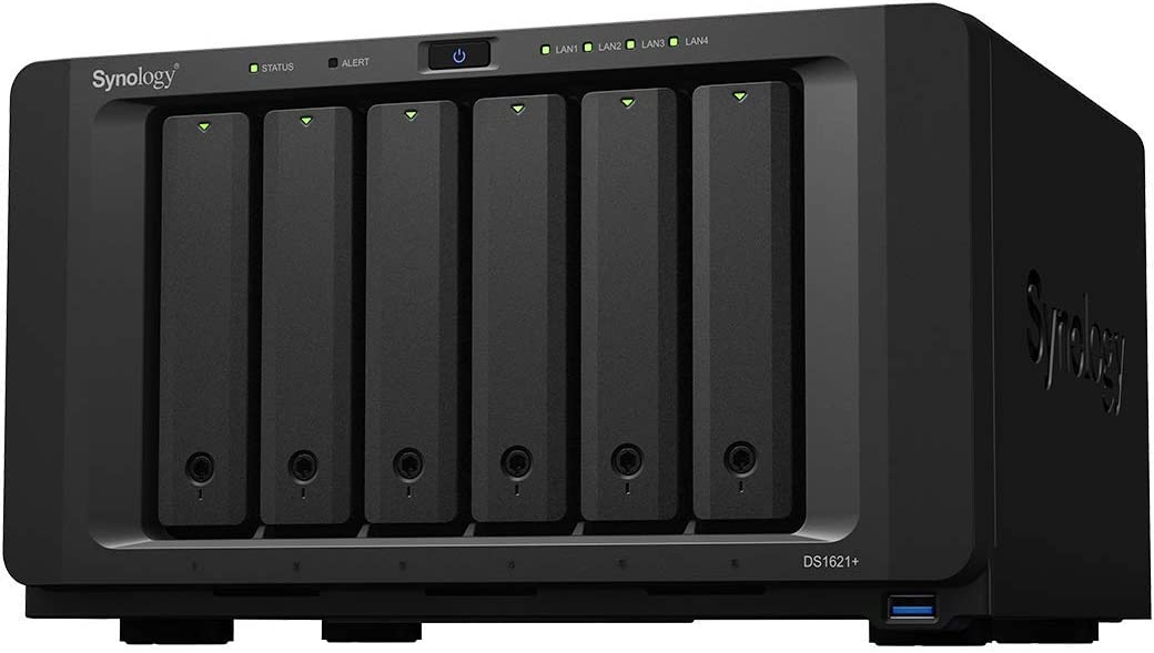 Synology 6 bay NAS DiskStation DS1621+ (Diskless)
