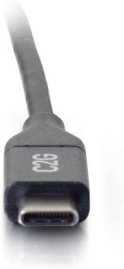 C2g/ cables to go C2G USB Cable, USB 2.0 Cable, USB C to C Cable, Black, 3 Feet (0.91 Meters), Cables to Go 28827 3 Feet Type C Male to C Male 5A