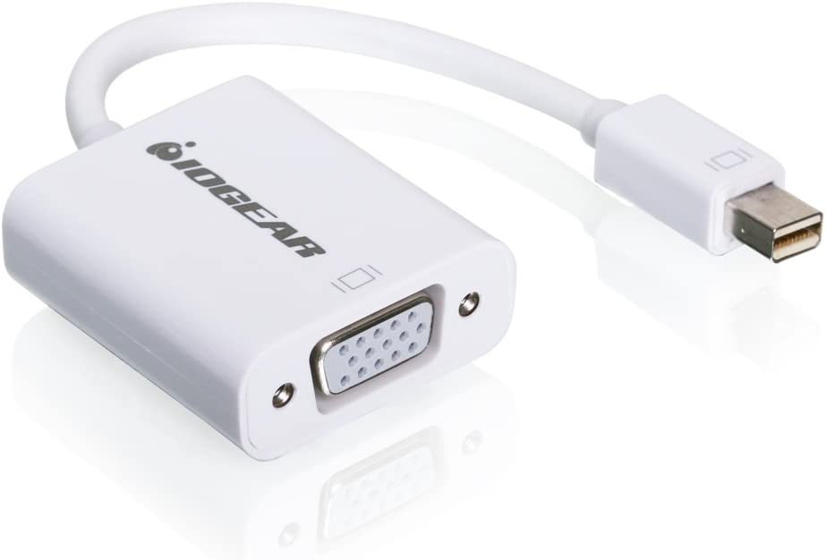 IOGEAR Mini DisplayPort to VGA Adapter Cable, White, GMDPVGAW6