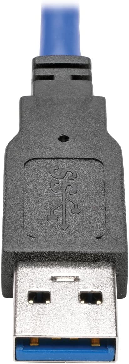 Tripp Lite USB 3.0 SuperSpeed Keystone Jack Type-A Extension Cable (M/F), 3 ft. (U324-003-KJ)