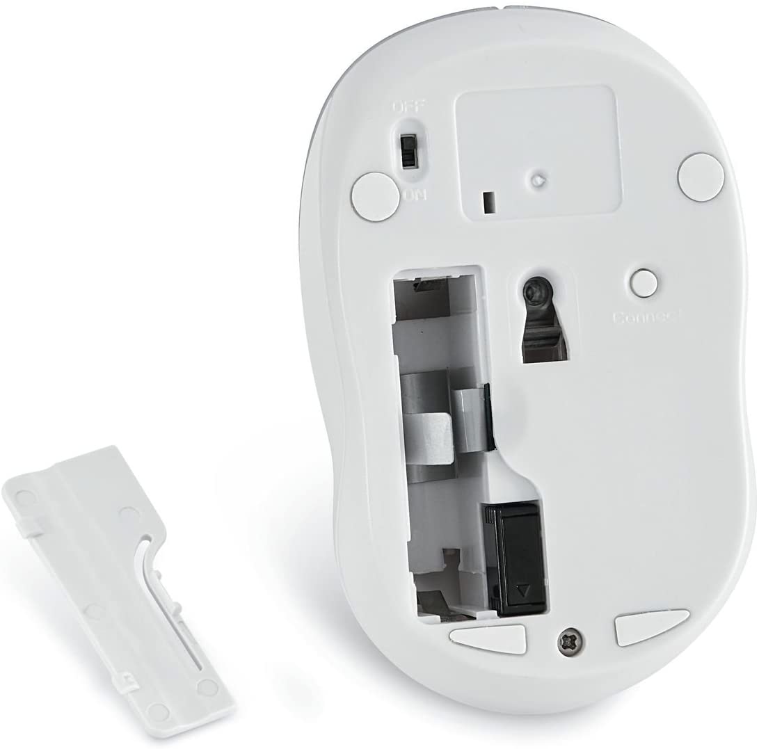 Verbatim Silent Wireless Blue LED Mouse - Silver