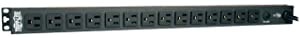 Tripp Lite Basic PDU, 15A, 14 Outlets (5-15R), 120V, 5-15P, 15 ft. Cord, 0U Vertical Rack-Mount Power (PDU1415) Basic 14 Outlets PDU