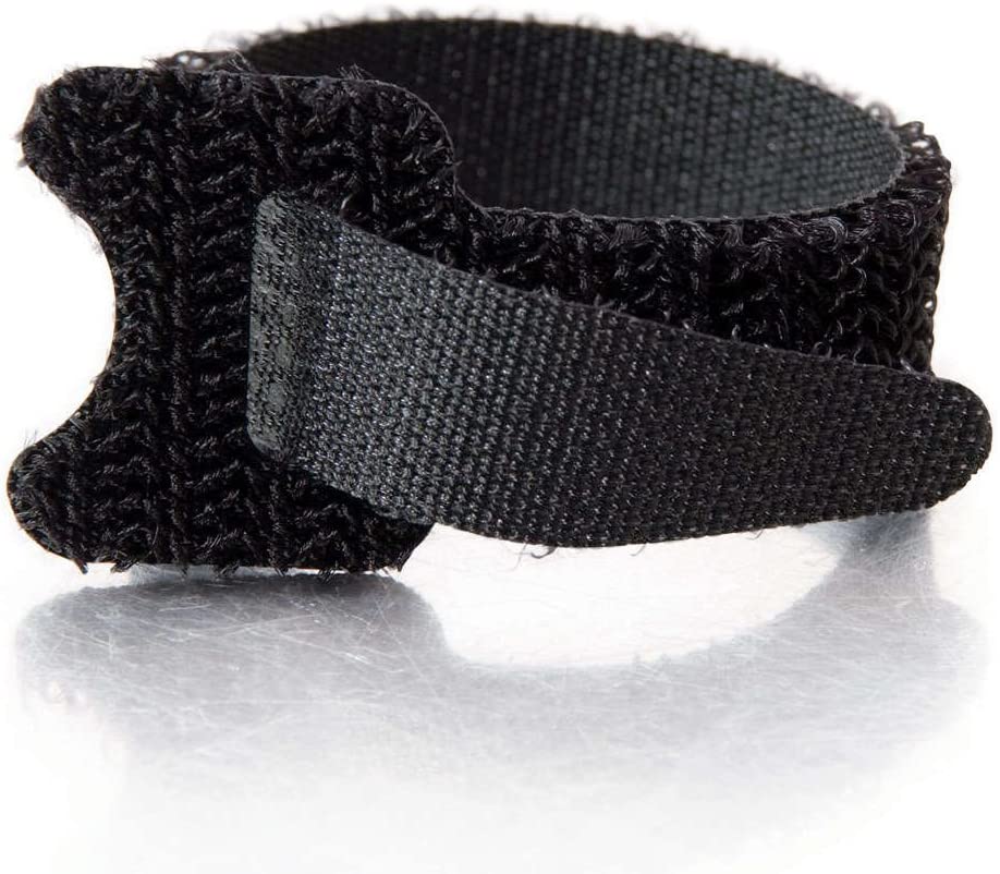 C2g/ cables to go C2G/Cables To Go 29585 6in Hook and Loop Cable Management Wraps Multipack (12 pack) - Black